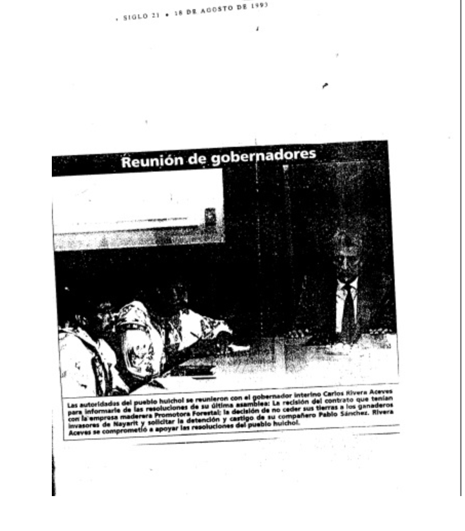 Explotación forestal 1993