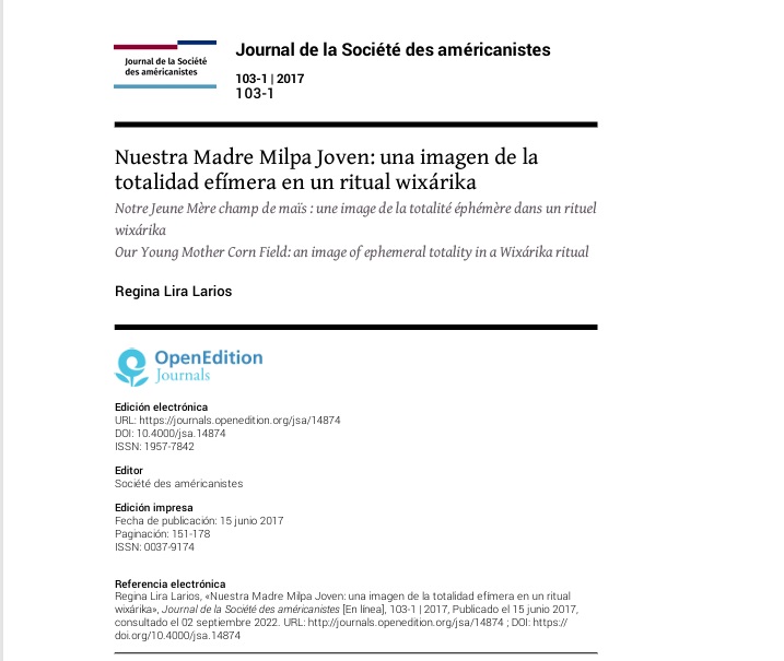 Nuestra Madre Milpa Joven