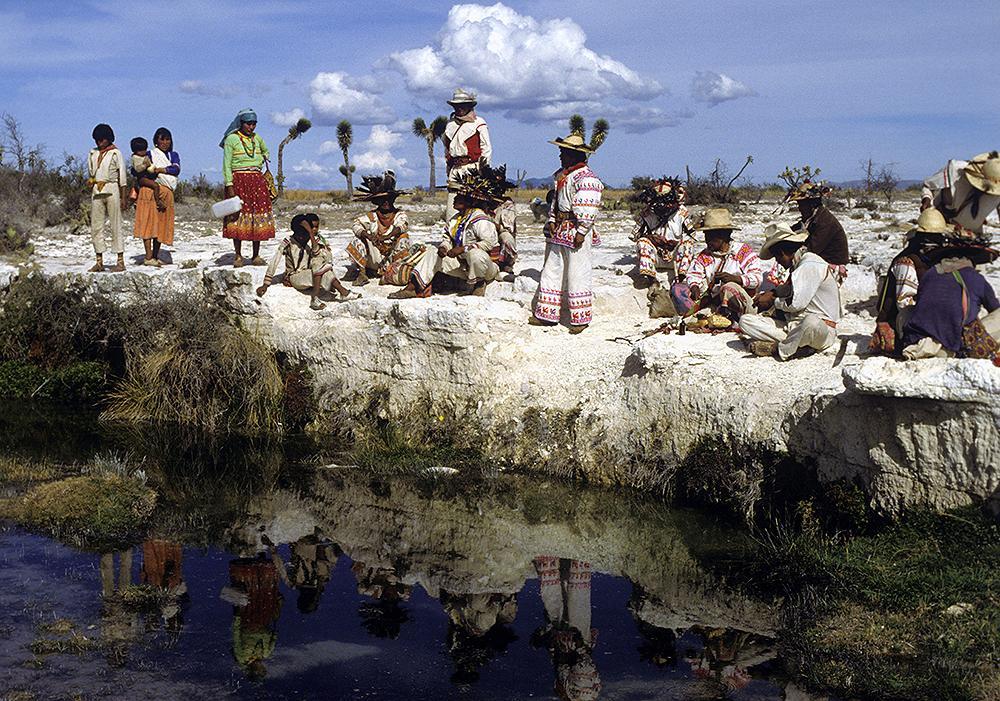 The Sacred Spring of Tuimayau in Wirikuta - Photograph ©Juan Negrín 1990-2018