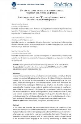 Un día de clases en un aula intercultural