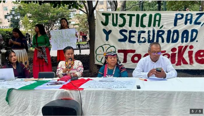 Rueda de prensa Guadalajara. Foto por Elizabeth Rivera.
